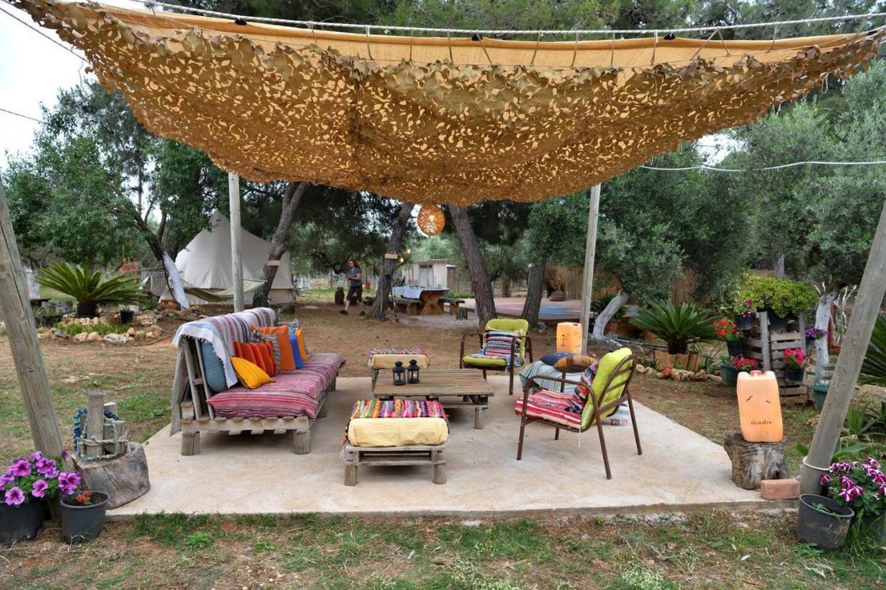 فيلا Glamping At A Lovely Tent In Skiaxtro- ماراثوبوليس المظهر الخارجي الصورة