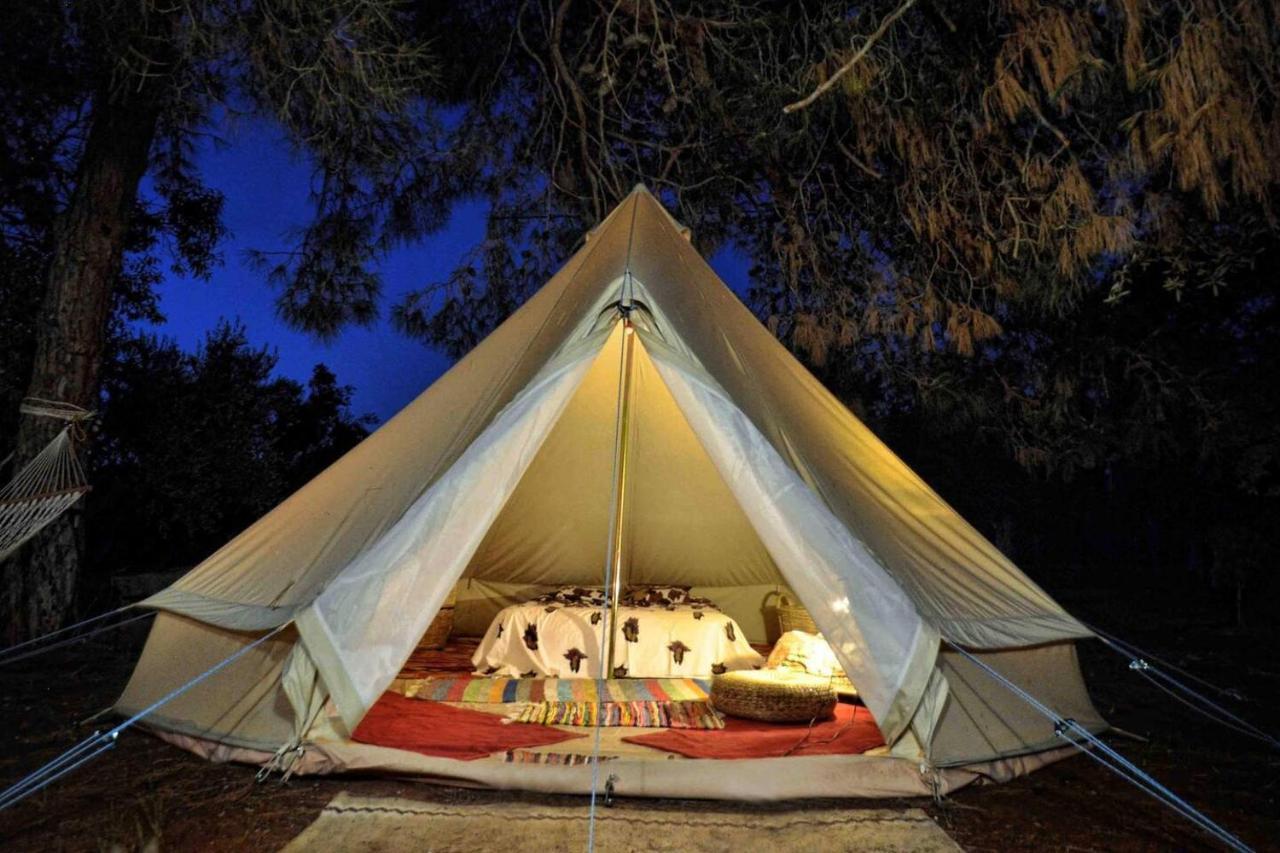 فيلا Glamping At A Lovely Tent In Skiaxtro- ماراثوبوليس المظهر الخارجي الصورة