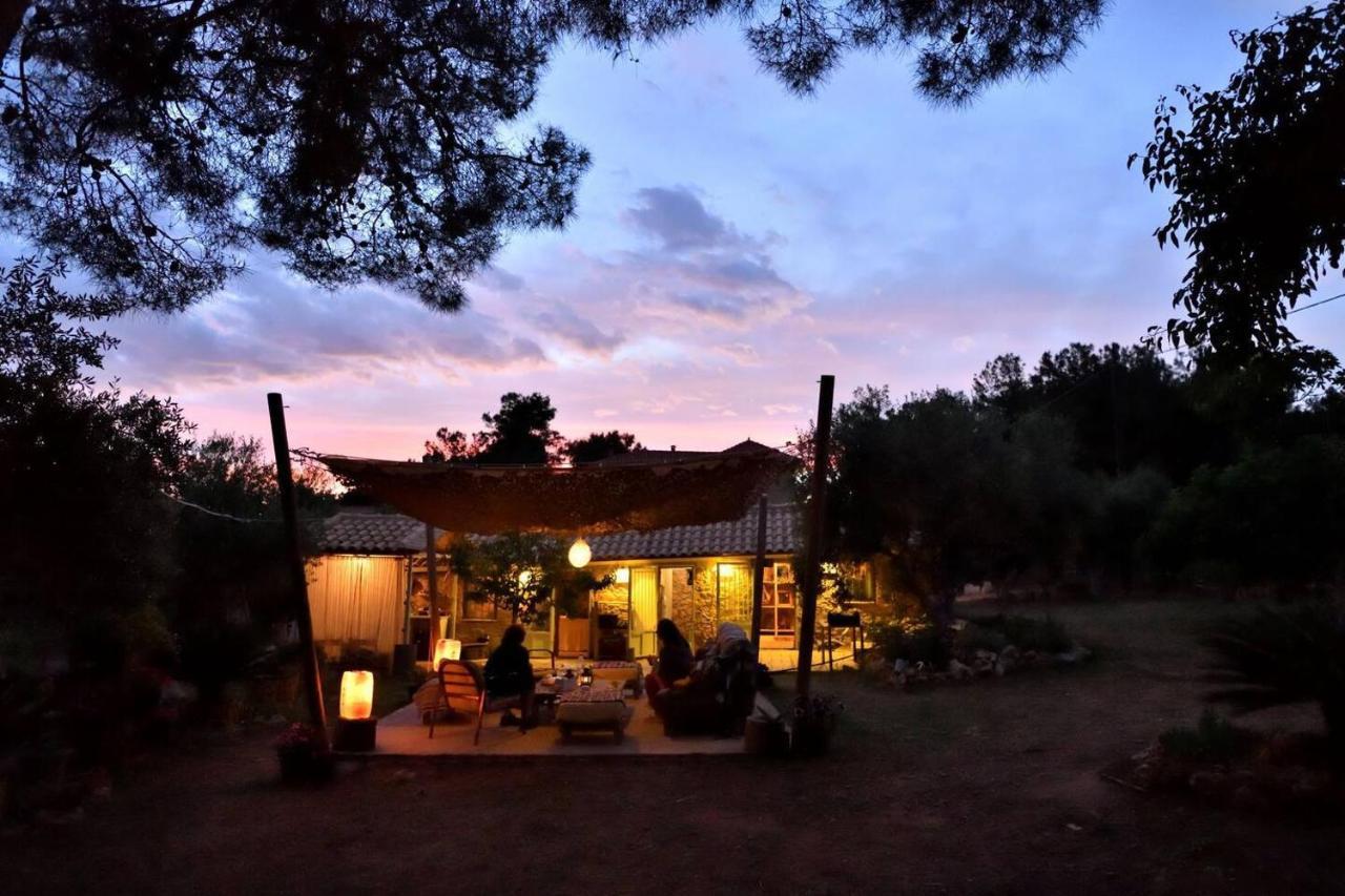 فيلا Glamping At A Lovely Tent In Skiaxtro- ماراثوبوليس المظهر الخارجي الصورة