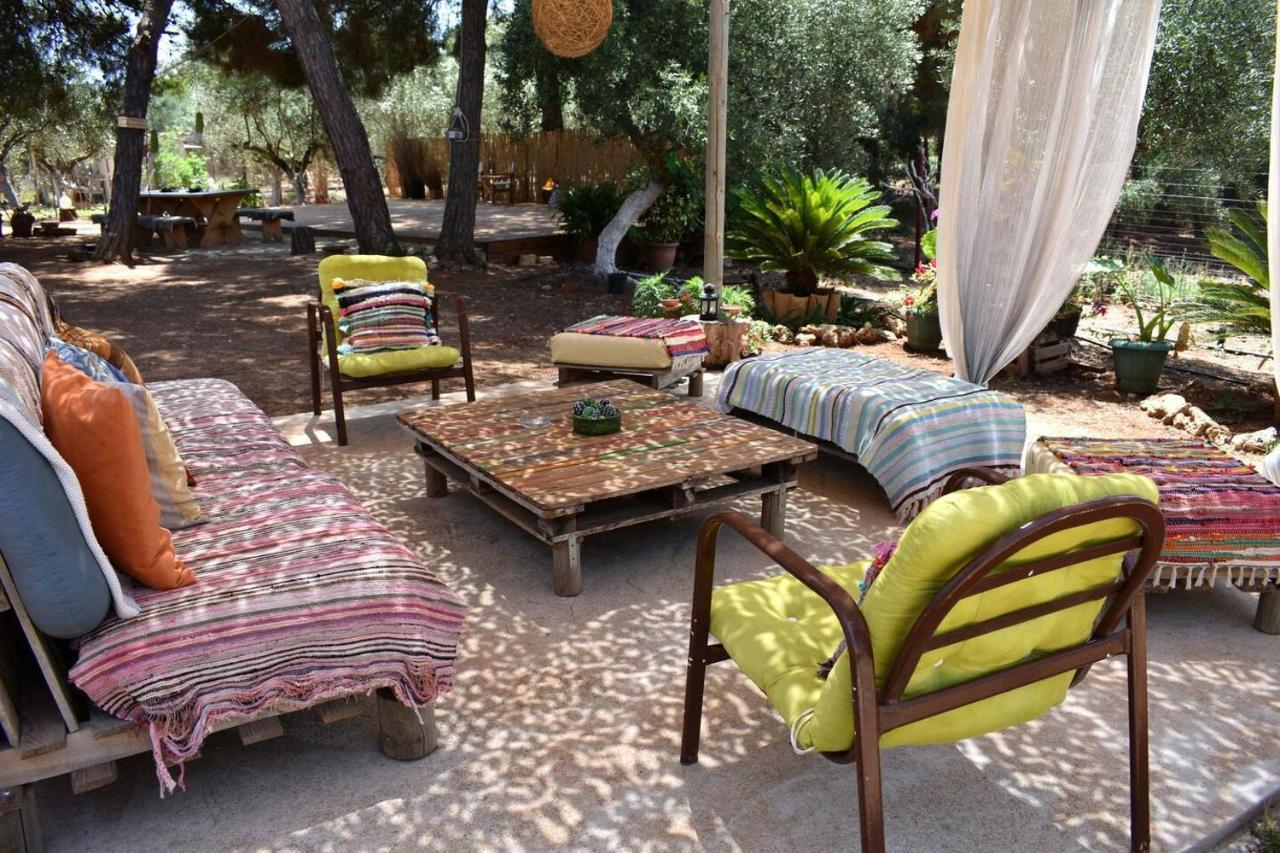 فيلا Glamping At A Lovely Tent In Skiaxtro- ماراثوبوليس المظهر الخارجي الصورة