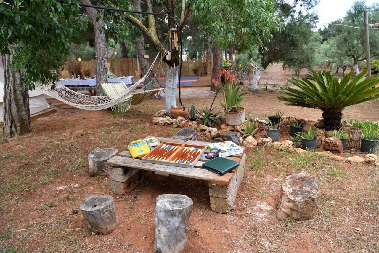 فيلا Glamping At A Lovely Tent In Skiaxtro- ماراثوبوليس المظهر الخارجي الصورة