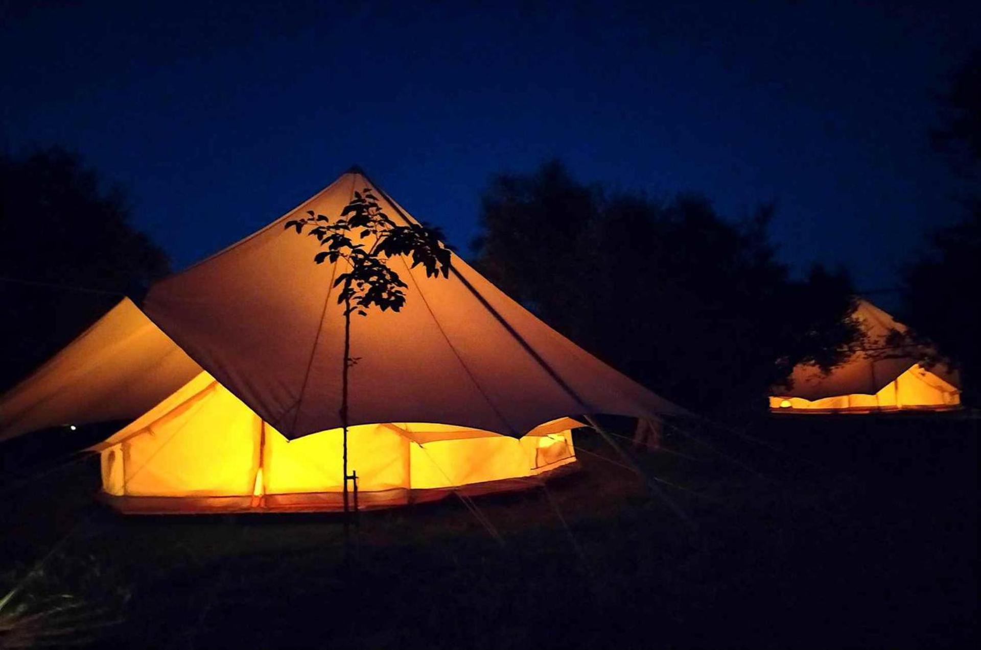 فيلا Glamping At A Lovely Tent In Skiaxtro- ماراثوبوليس المظهر الخارجي الصورة